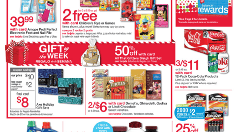 Walgreens 'Jingle Cash' Feature